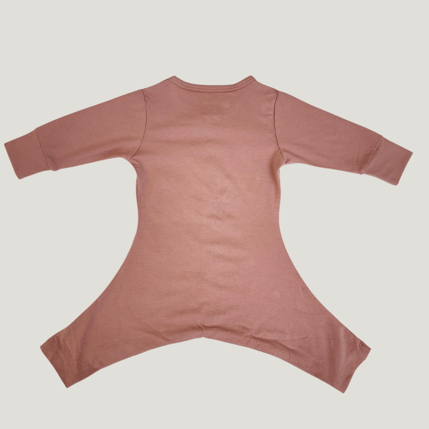 Little Hippy Co. Custom Hip Dysplasia Pajamas in Ash Rose