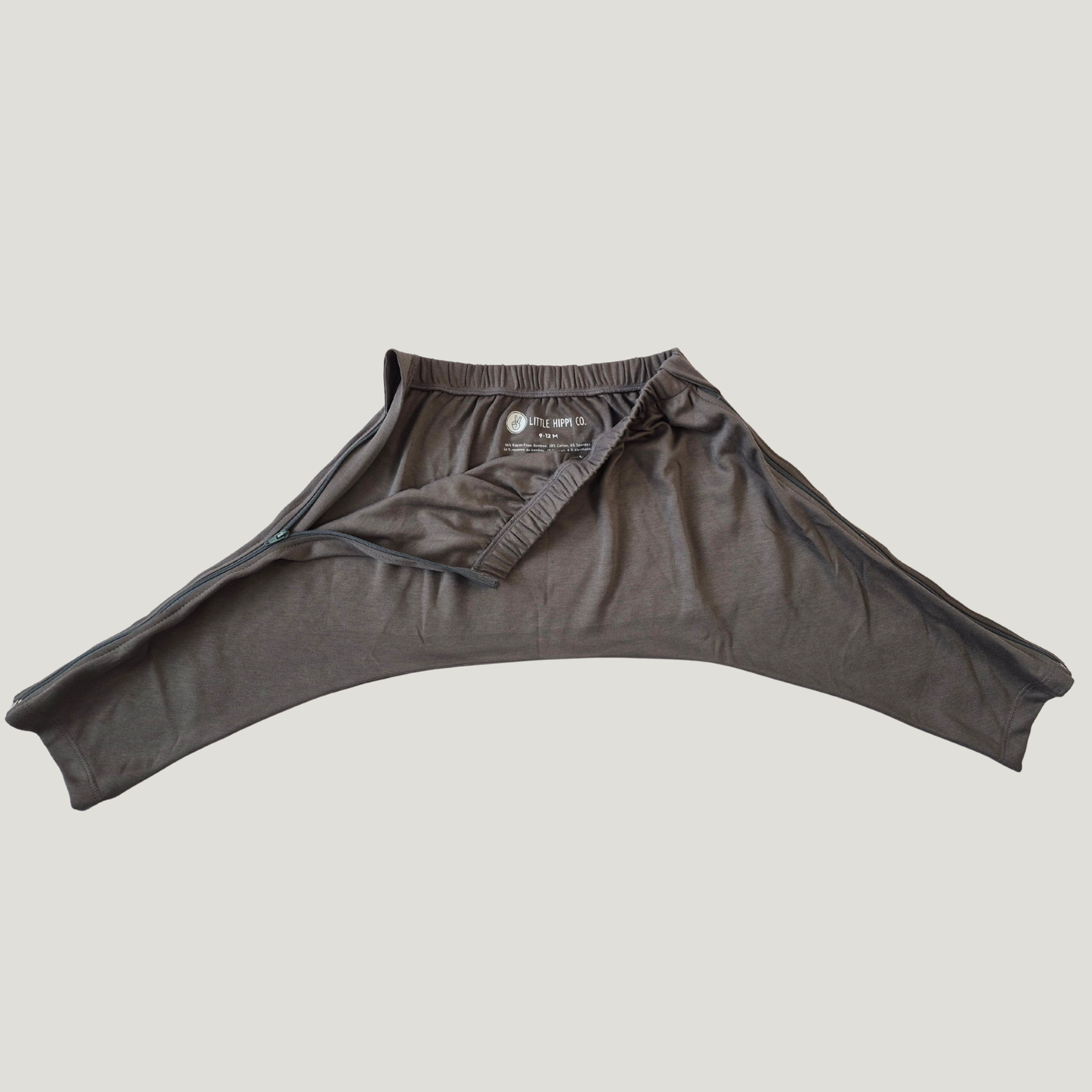 Little Hippy Adaptive Spica Pants - Charcoal
