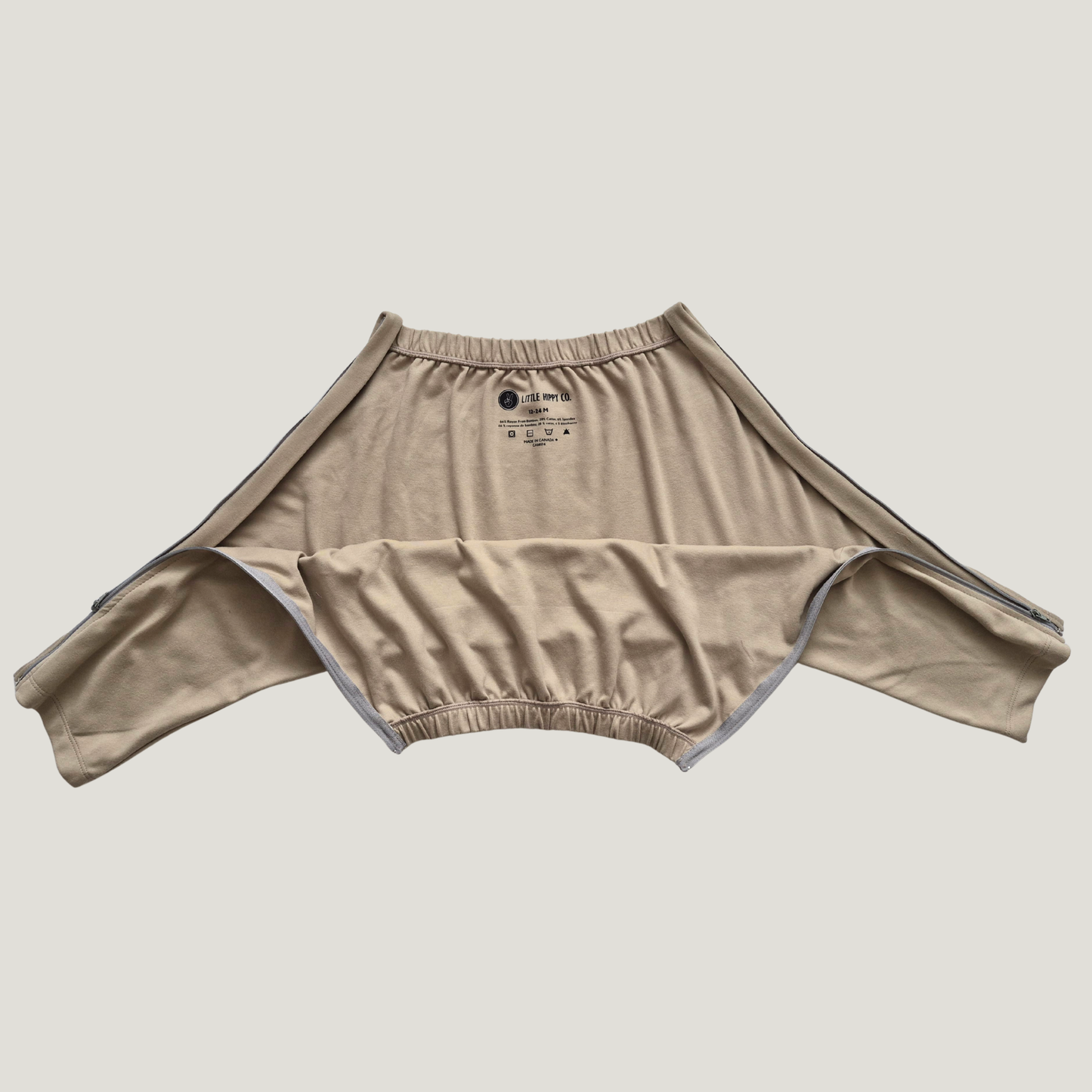 Little Hippy Adaptive Spica Pants - Stone