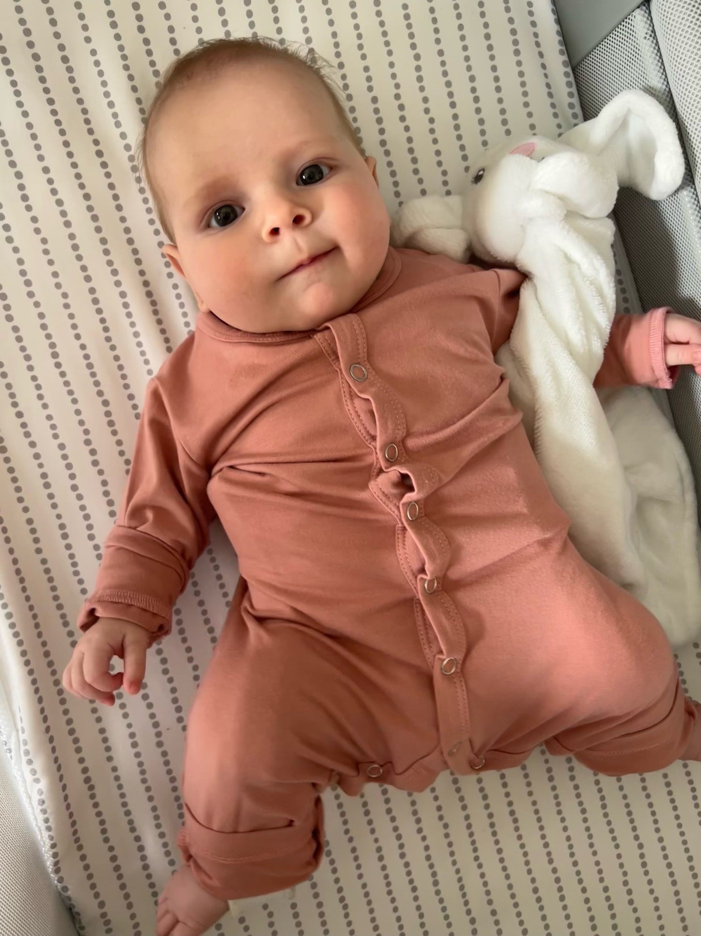 Little Hippy Adaptive Hip Dysplasia Pajama Lounger - Ash Rose