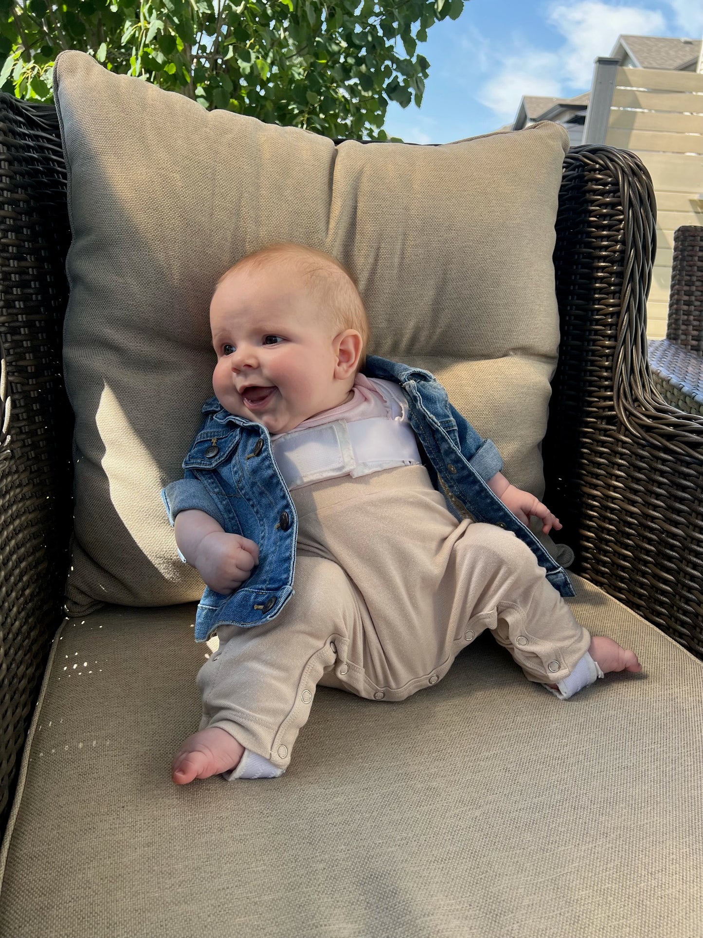 Little Hippy Adaptive Hip Dysplasia Pants - Biscotti