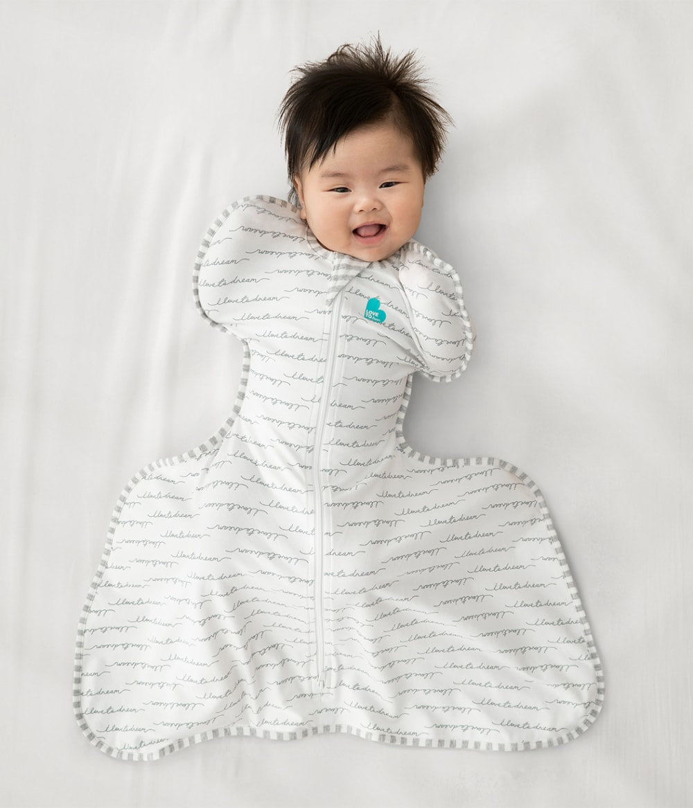 Little Hippy Co. - Love to Dream Swaddle Up Hip Harness White Dreamer