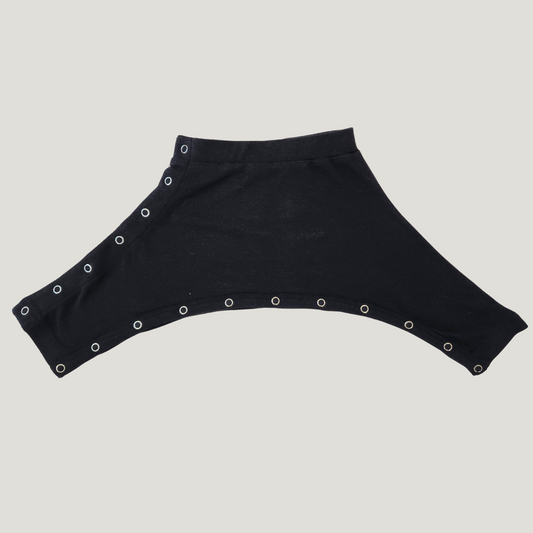 Little Hippy Co. custom hip dysplasia pants in black