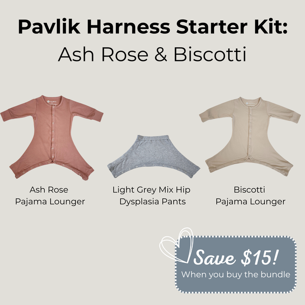 Pavlik Harness Starter Kit - Ash Rose