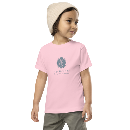 Little Hippy Co. Hip Dysplasia Awareness T-Shirt - Toddler Pink